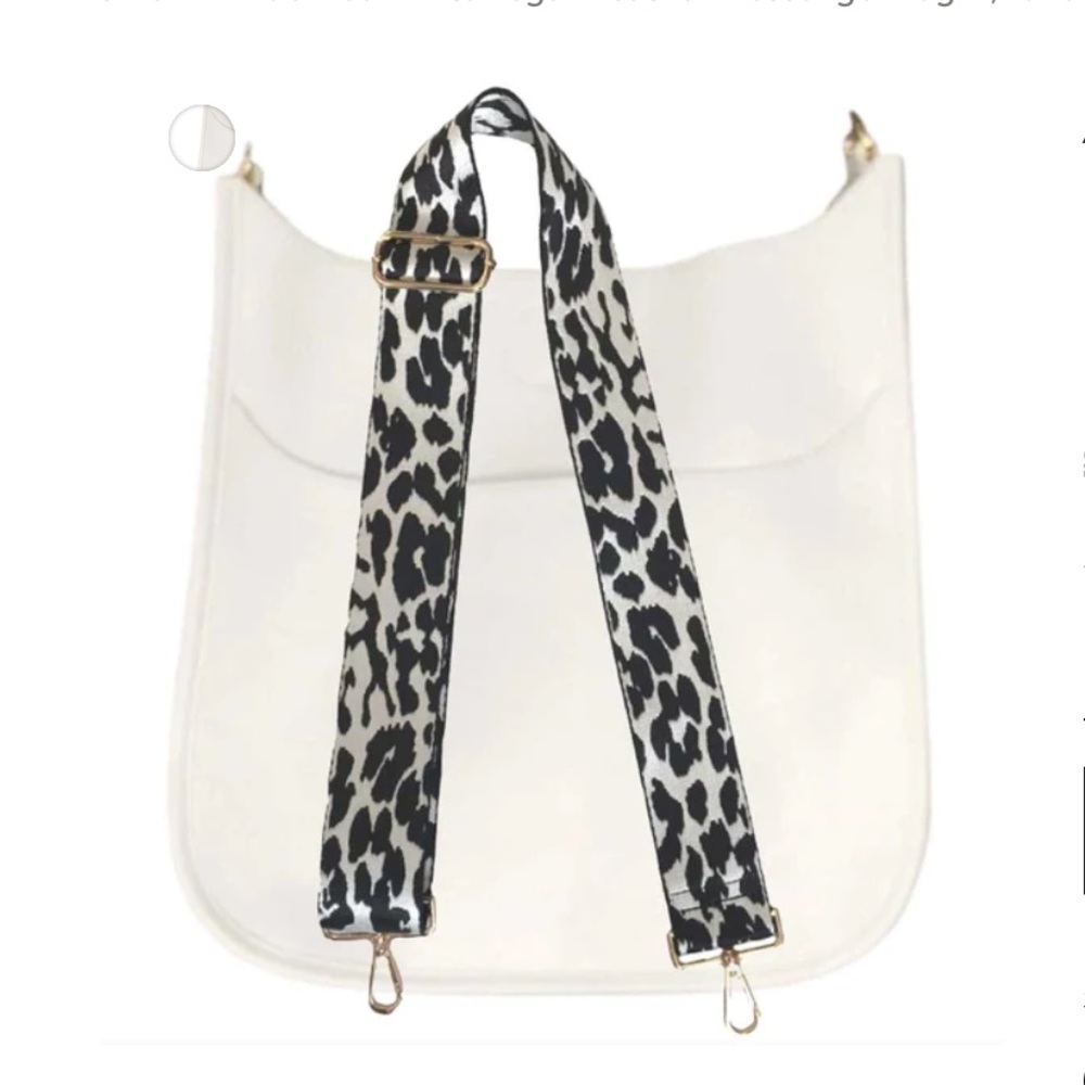 Ah Dorned New York White Crossbody, NWT